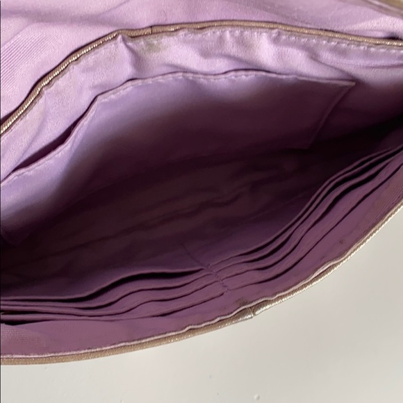 Gold Coach Clutch/Wristlet - Picture 4 of 8